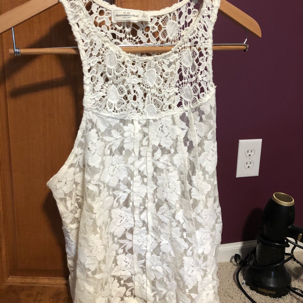 Abercrombie floral tank top